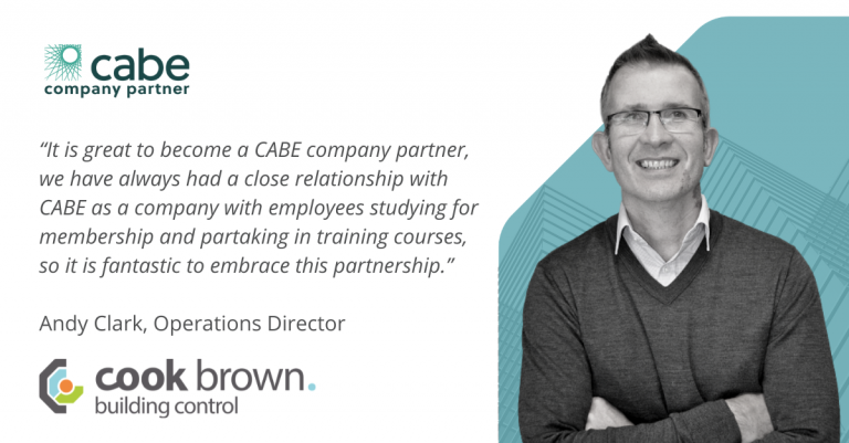 Proud to be appointed as CABE company partners