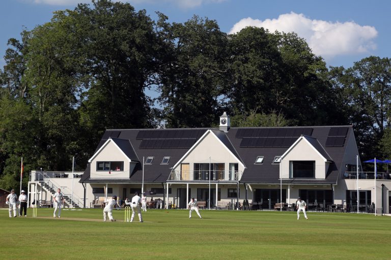 Falkland Cricket Club welcome brand-new pavilion