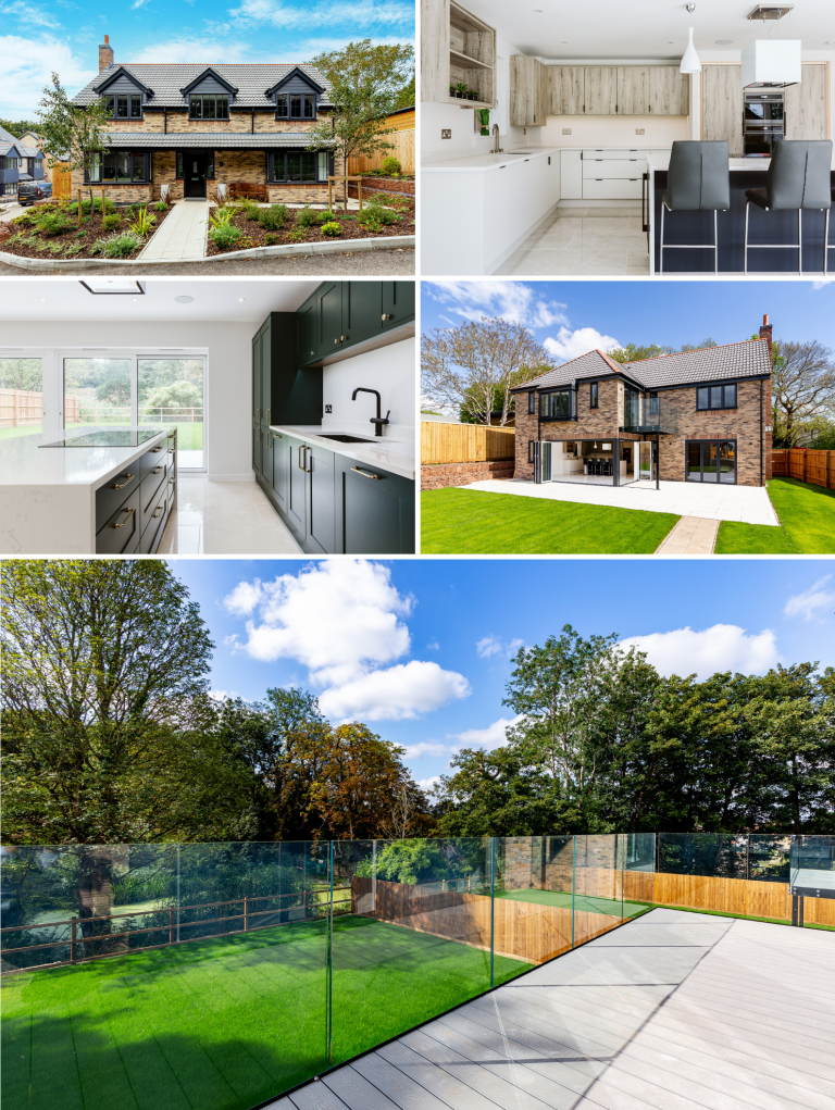 Five executive new build detached homes create ‘Players Court’ in Downend, Bristol