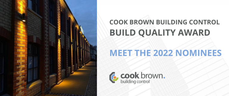 Cook Brown Building Control Build Quality Award